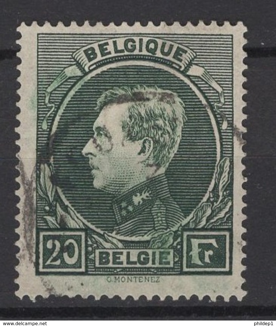 Belgique: 1929. COB : 290A. (petit Défaut Au Verso) Oblitéré(s).  Cote : 7,50 € - Gebraucht