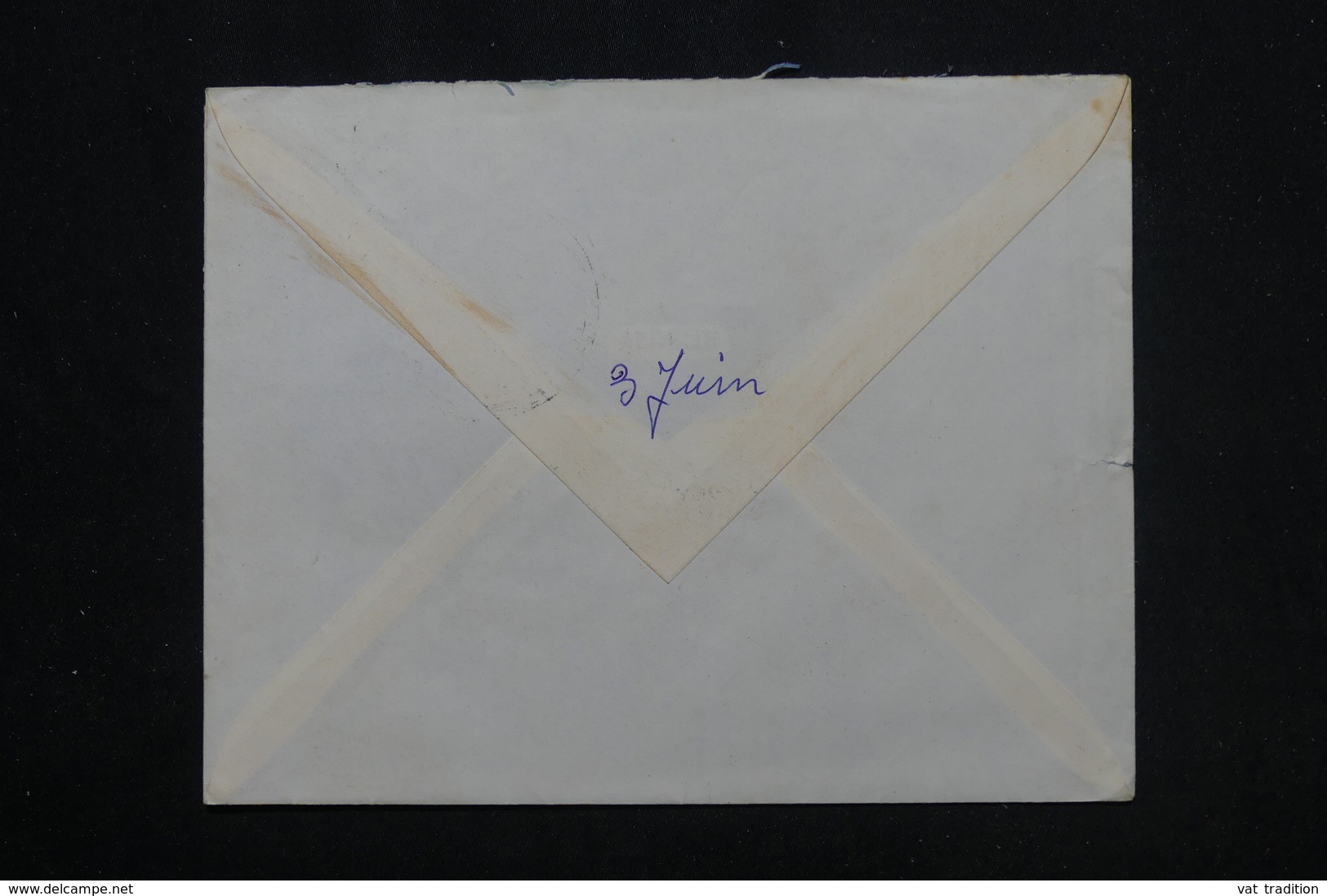 FRANCE / ALGÉRIE - Cachet Du Vaguemestre Du SP 88980 Sur Enveloppe En FM En 1959 Pour Paris Par Avion - L 60016 - Guerra D'Algeria