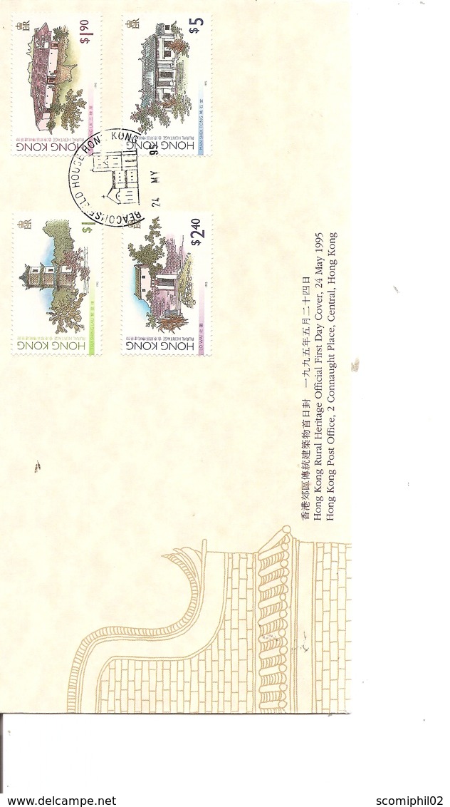 Hong-Kong  ( FDC De 1995 à Voir) - Lettres & Documents