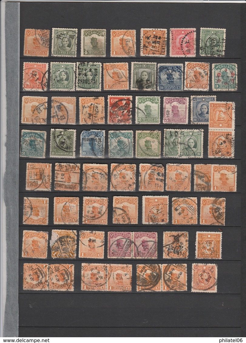 CHINA  STAMPS MINT AND USED  WITH DRAGONS   SOME WITH LITTLE DEFECTS - Other & Unclassified