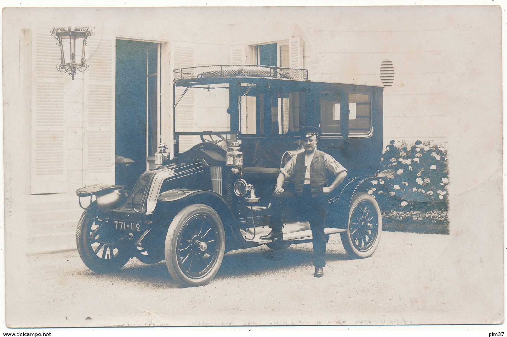 NANTERRE ? - Carte Photo - Automobile Renault Avec Chauffeur - Nanterre