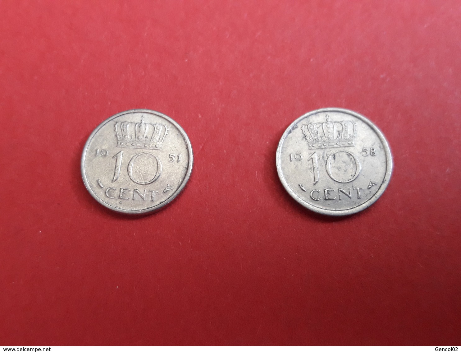 10 Cent 1951, 1958 - Zu Identifizieren