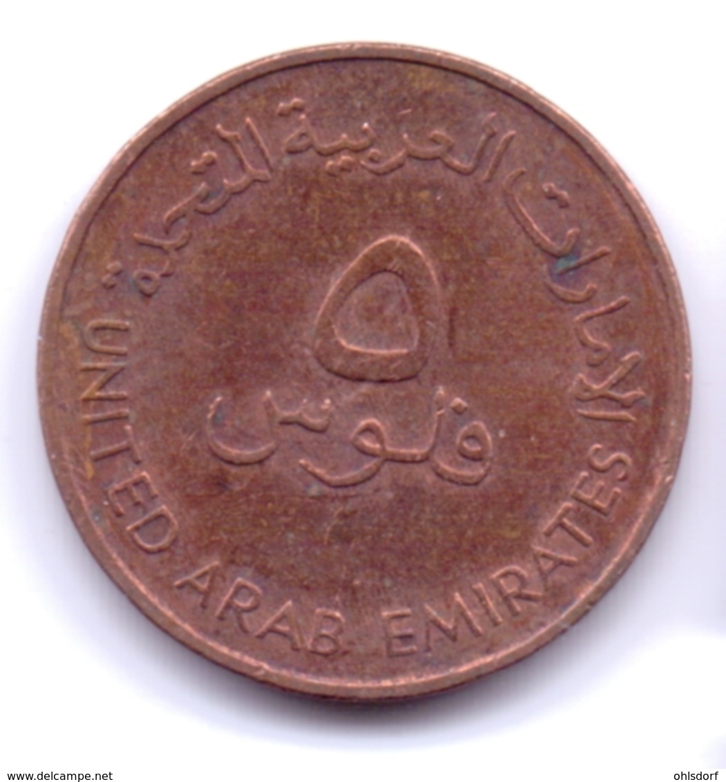 UNITED ARAB EMIRATES 1988: 5 Fils, KM 2.1 - Emirats Arabes Unis