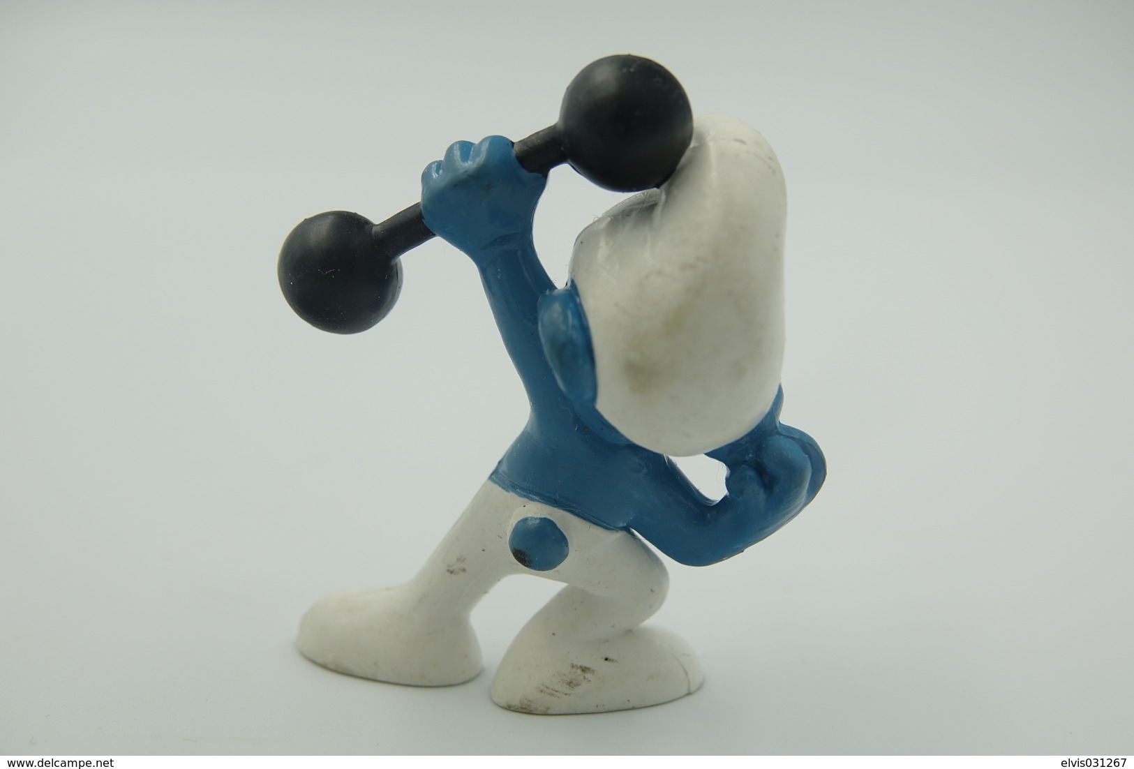 Smurfs Nr 20020#1 - *** - Stroumph - Smurf - Schleich - Peyo - Bodybuilder - Gym - Fitness - Schtroumpfs