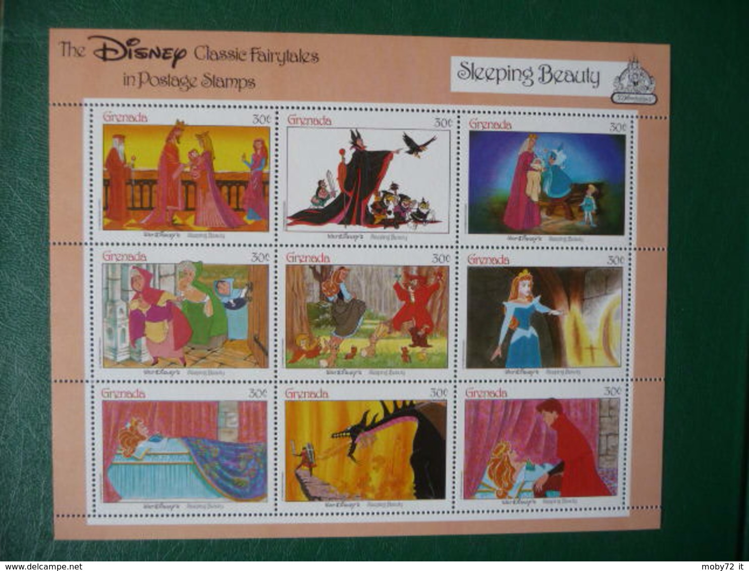 Grenada - 1987 - Nuovo/new MNH - Disney - Mi Block N. 1627/80 - Disney