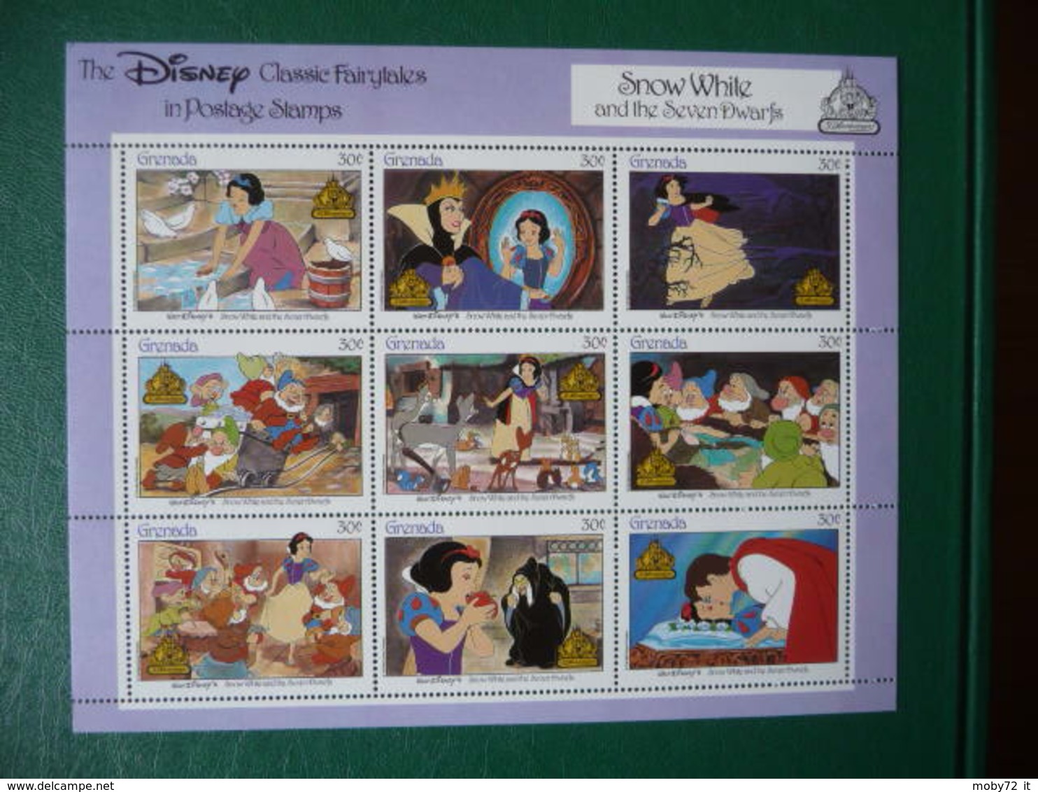 Grenada - 1987 - Nuovo/new MNH - Disney - Mi Block N. 1627/80 - Disney