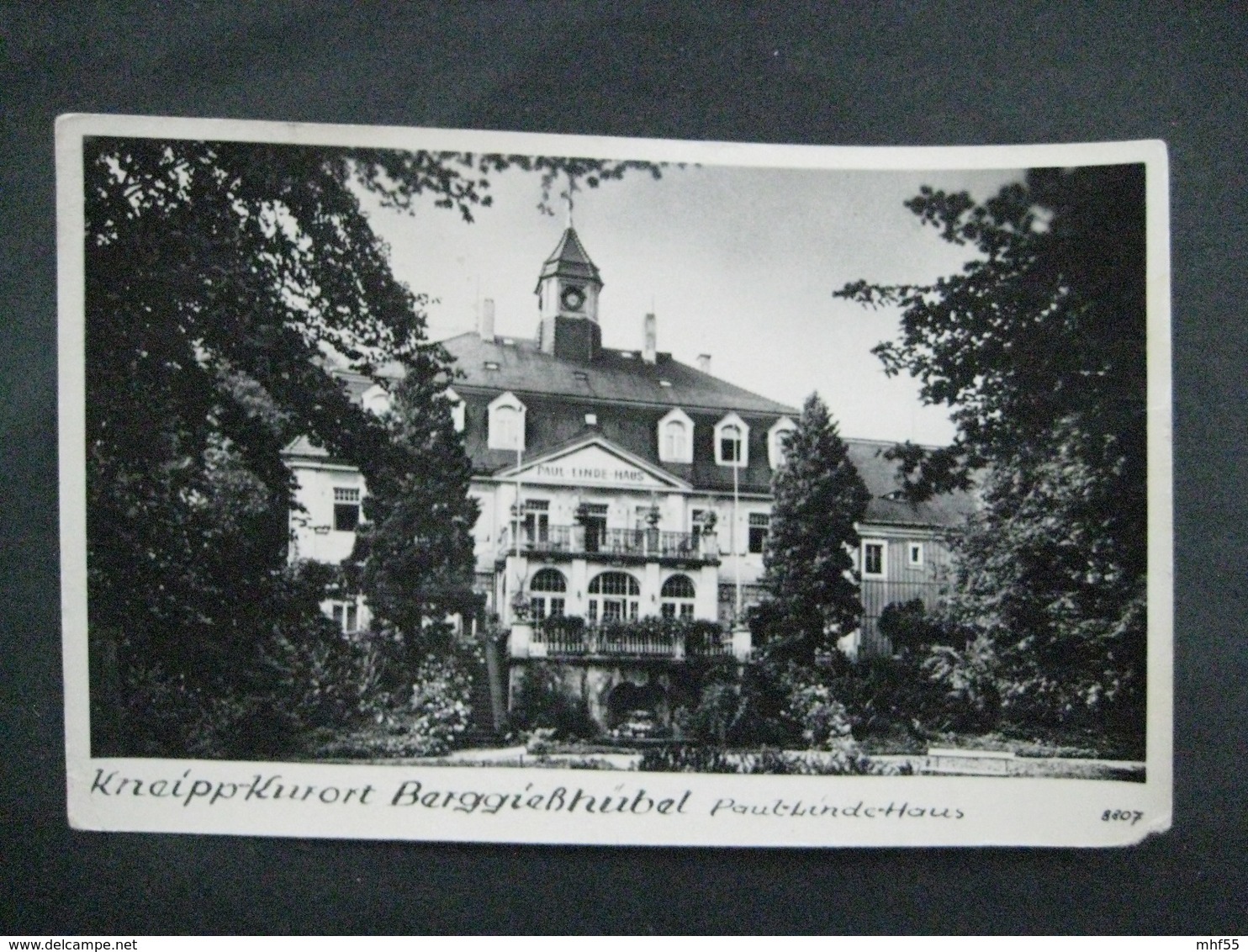 - AK 1951 - Kneipp - Kurort Berggießhübel , Paul Linde - Haus - Bad Gottleuba-Berggiesshuebel