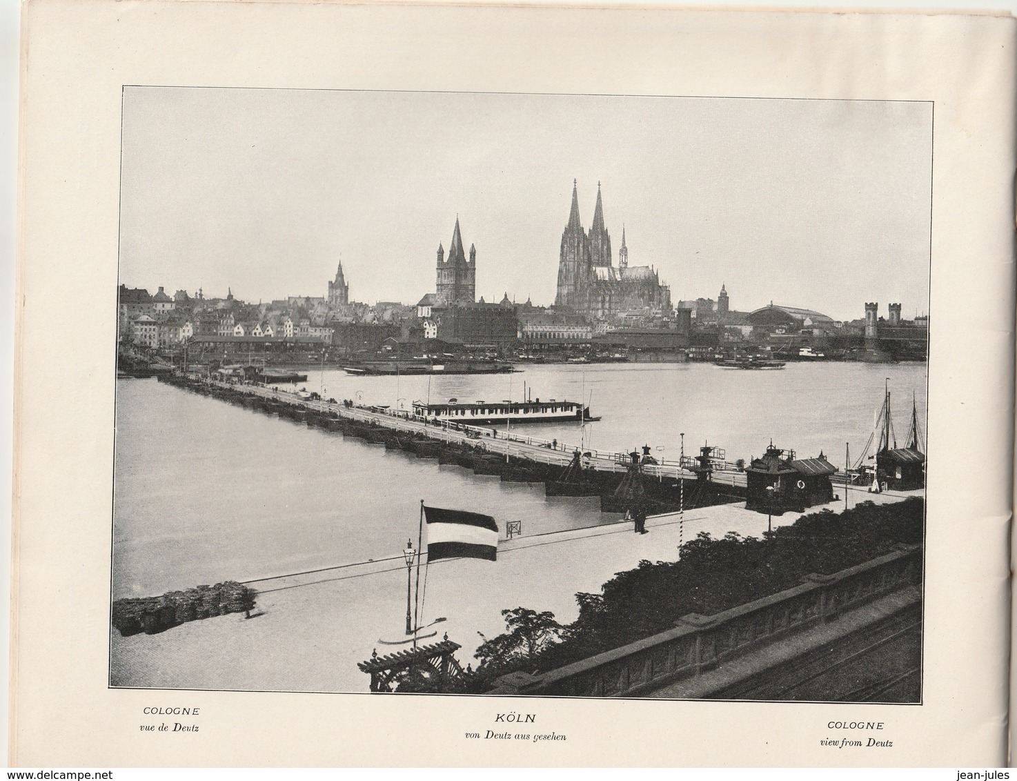 Der Rhein von Mainz bis Köln - album de 48 photos - Editeur Illustrato Lucerne Suisse L.Bachmann