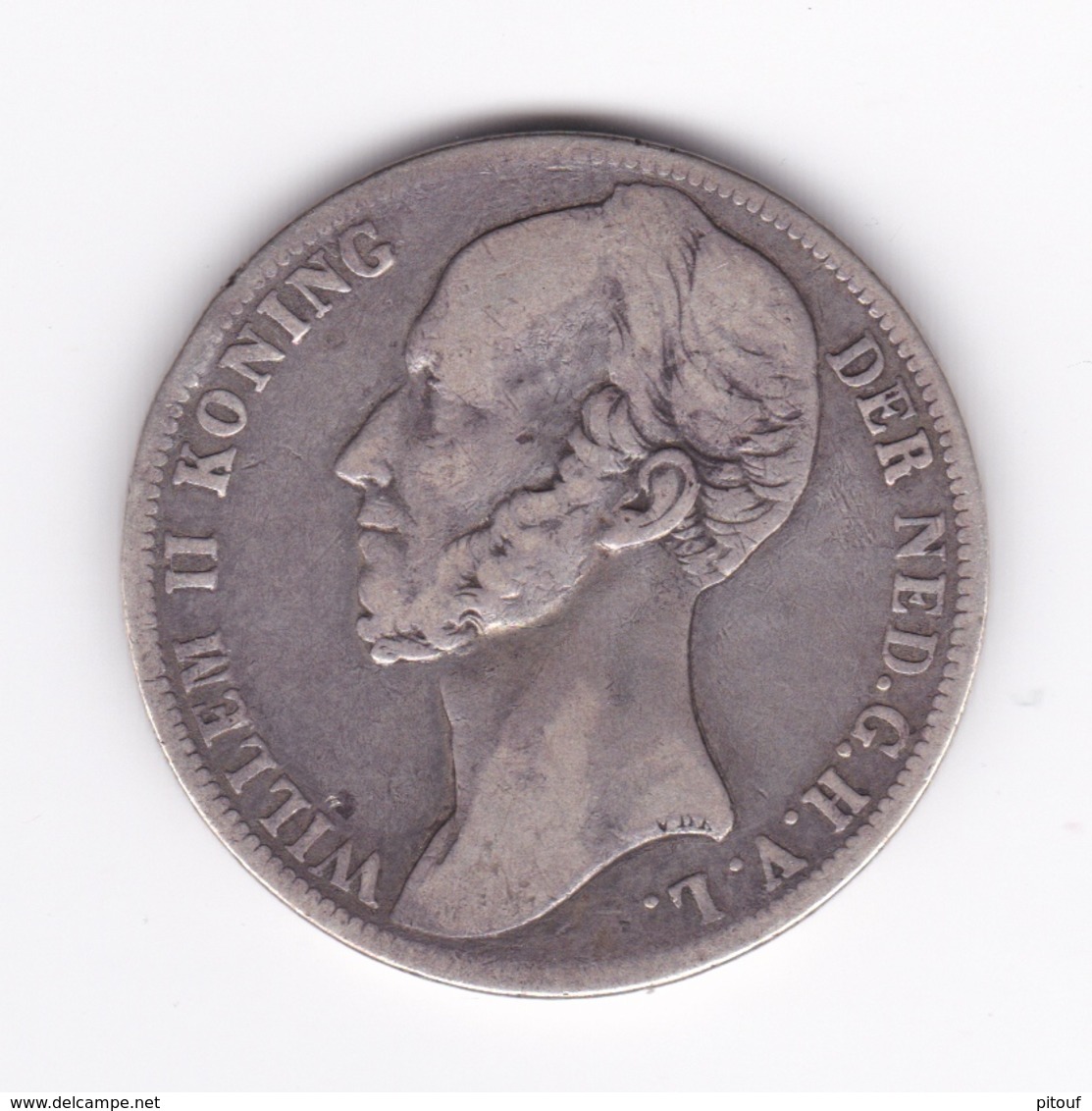 1 Gulden 1846 (avec Sabre) TTB - 1840-1849 : Willem II