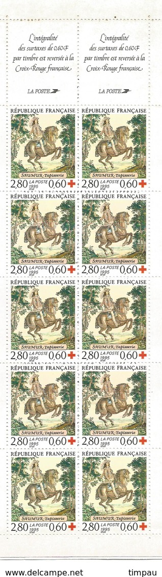 Tapisserie De Saumur (XVIIe Siècle, Louis XIII à Cheval 1995 - Croix Rouge