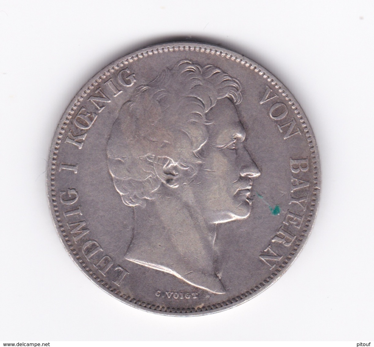 1 Gulden Bavière  1839  TTB à SUP - Taler Et Doppeltaler