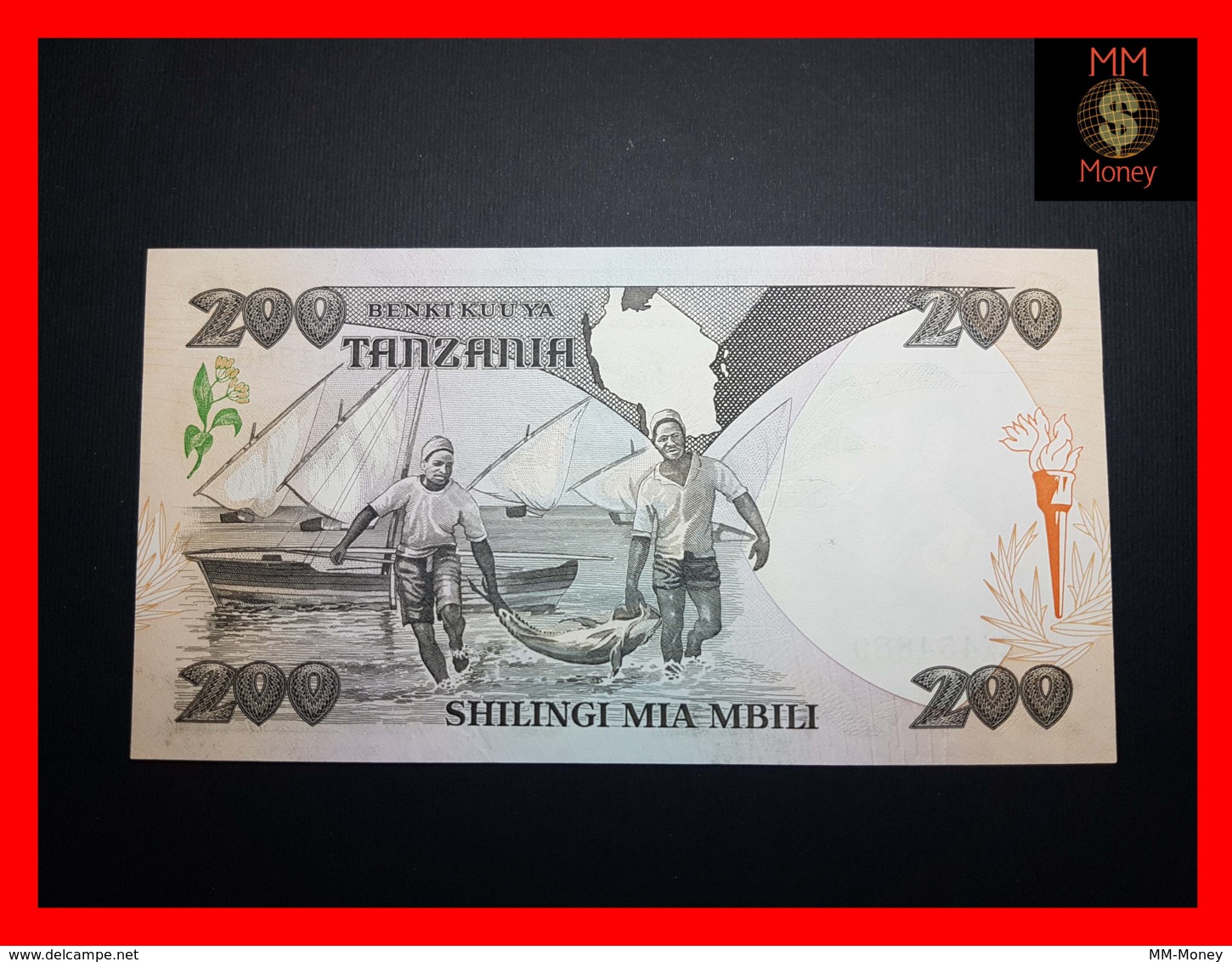 TANZANIA 200 Shilingi 1986 P. 18 A  UNC - Tanzania