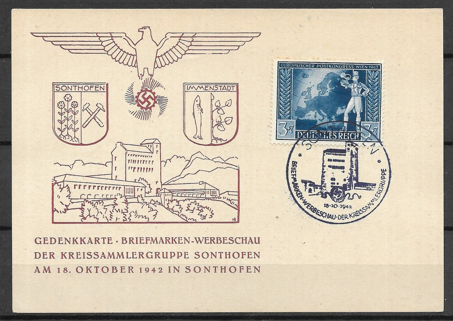 Deutsches Reich - Post Card -  1942 - Other & Unclassified