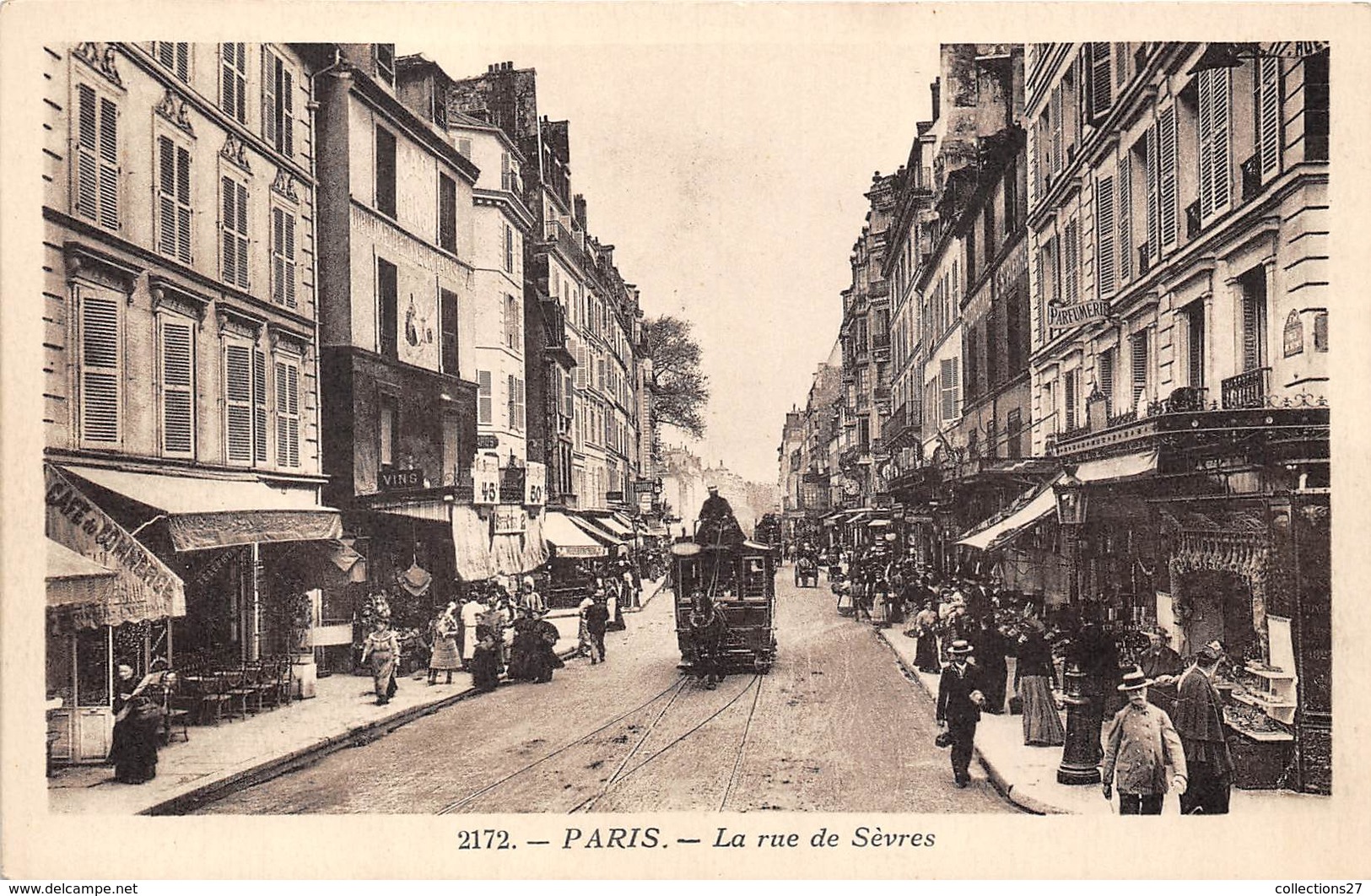 PARIS-75006- LA RUE DE SEVRES - Paris (06)