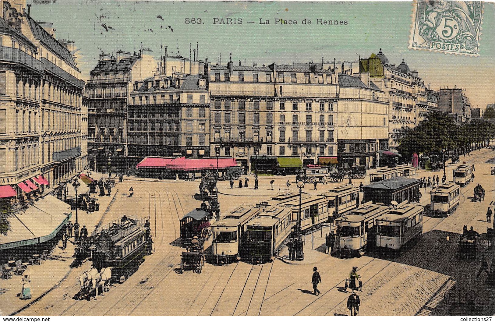 PARIS-75006- LA PLACE DE RENNES - Paris (06)