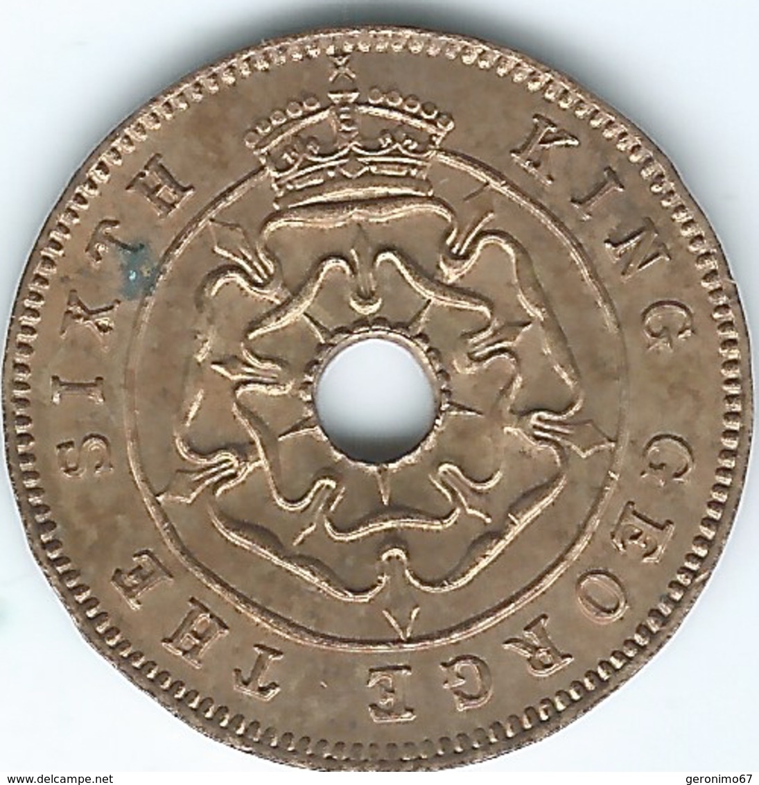 Southern Rhodesia - George VI - 1951 - ½ Penny - KM26 - UNC - Rhodesia