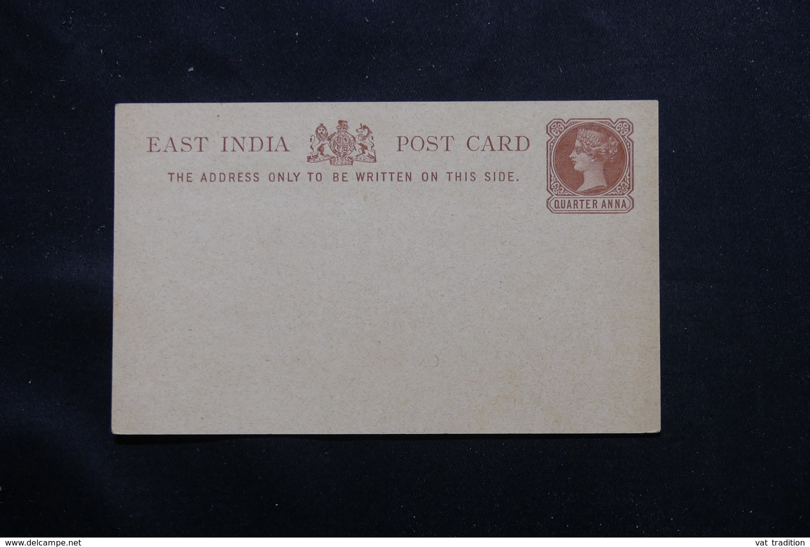 INDE / COMPAGNIE DES INDES - Entier Postal Type Victoria Non Circulé - L 60125 - 1854 Britische Indien-Kompanie