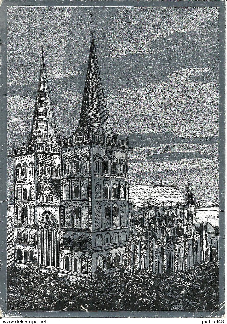 Xanten Am Rhein (Deutschland, Nordrhein-West.) St. Viktor Dom, Cathedral, Cattedrale, Silver Paper, Carta Argentata - Xanten