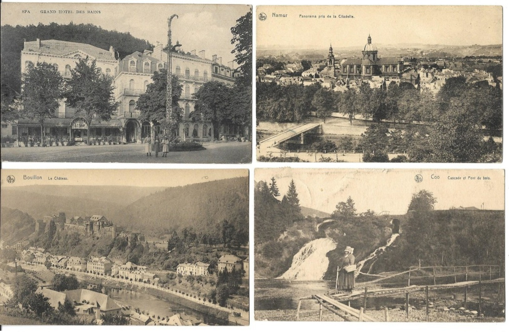 72 Cartes Postales BELGIQUE