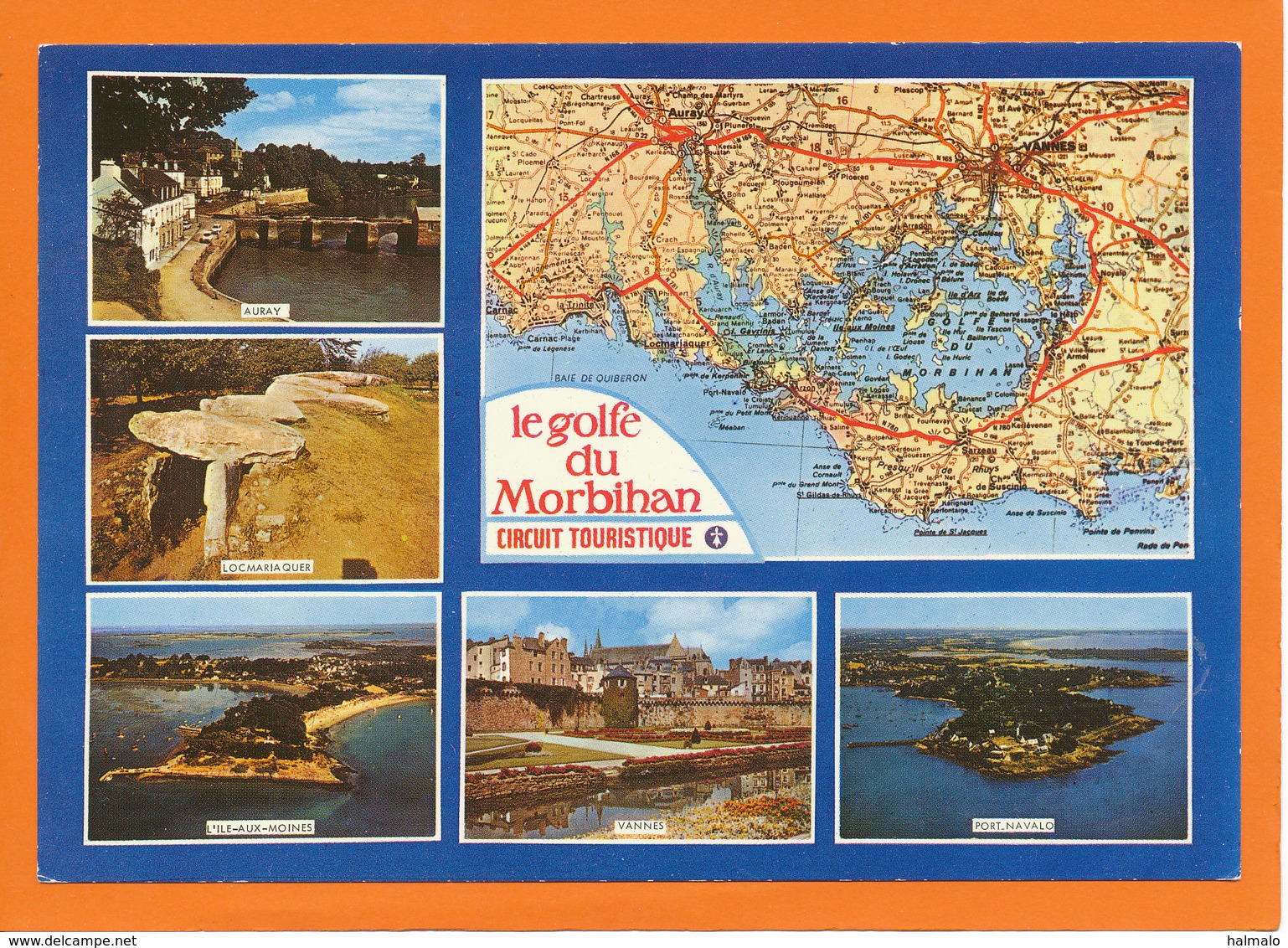 GOLFE DU MORBIHAN - Carte - Multi-vues ( 22090) - Autres & Non Classés