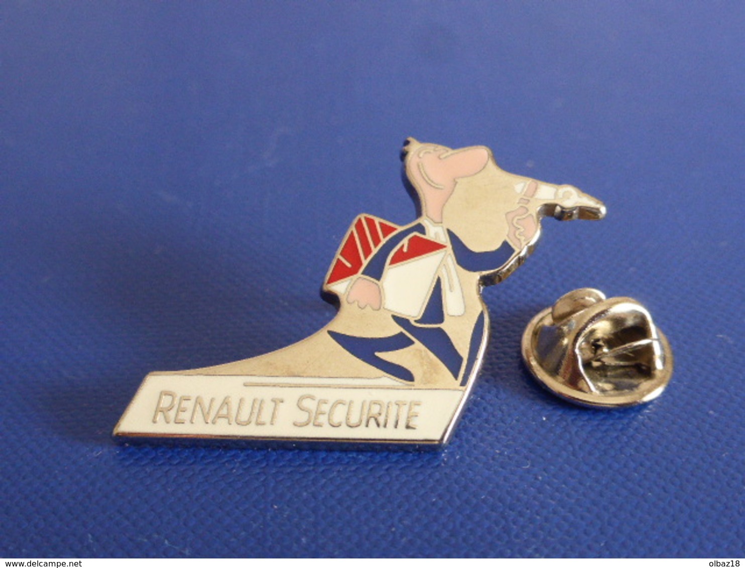 Pin's Renault Sécurité - Usine Technicien Inspecteur - Voiture Camion (JD18) - Renault