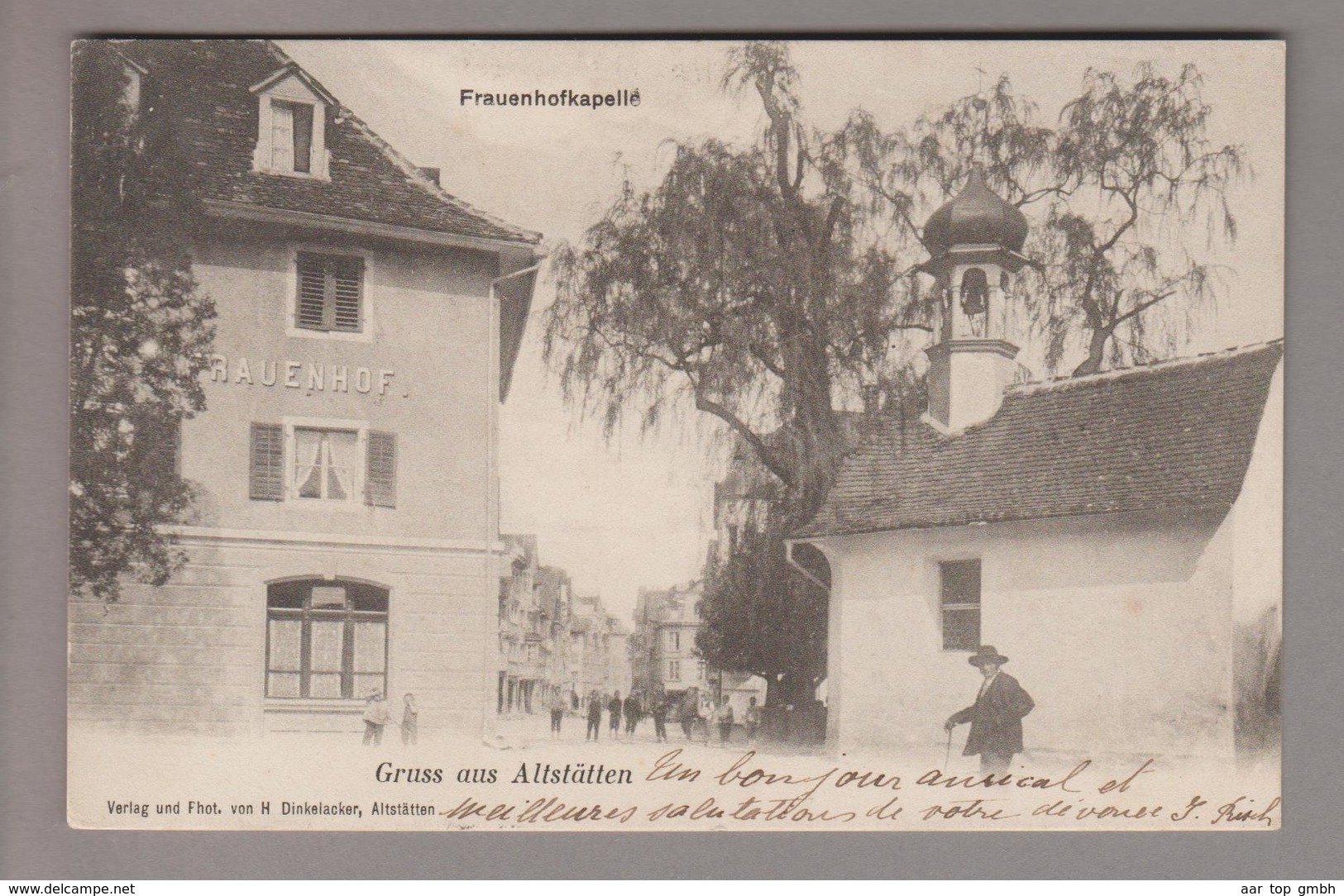 CH SG Altstätten Frauenhof 1906-07-25 Foto H.Dinkelacker - Altstätten