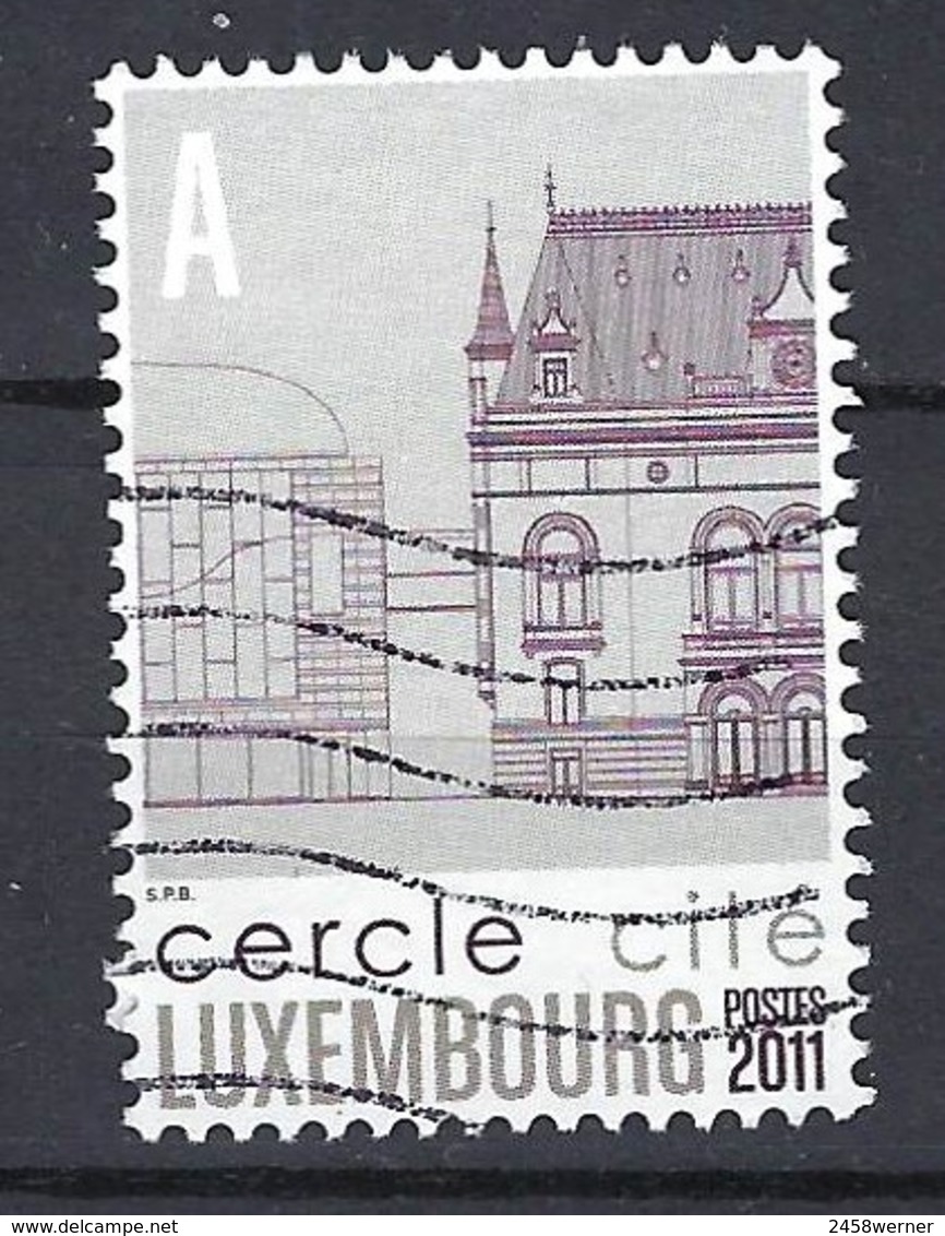 Luxemburg 2011, Nr. 1917, Cercle Cité, Luxemburg-Stadt. Gestempelt Luxembourg - Usati