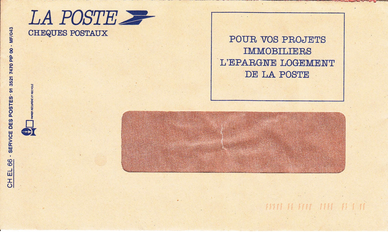 FRANCE - Enveloppe De La Poste - Pour Vos Projets... - Ginseng - Brieven & Documenten