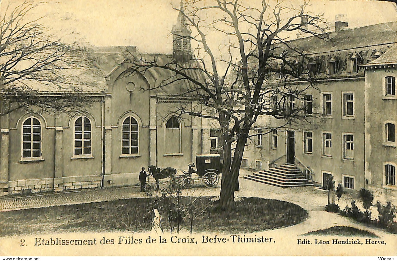 026 927 - CPA - Belgique - Befve-Thimister - Etablissement Des Filles De La Croix - Thimister-Clermont