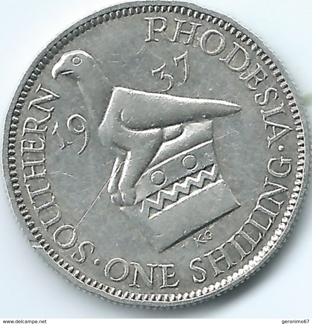 Southern Rhodesia - George VI - 1937 - Shilling - KM11 - Rhodesia