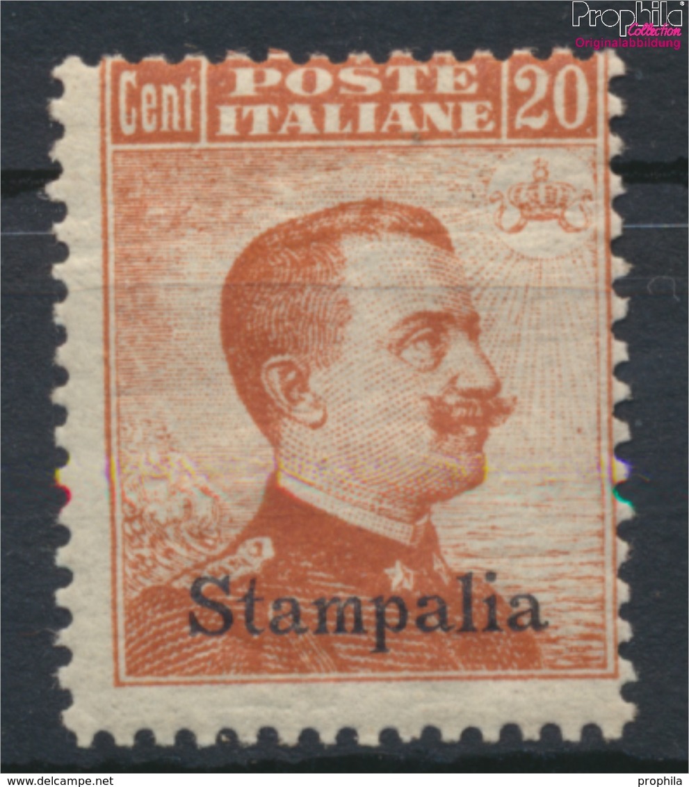 Ägäische Inseln 11XIII Mit Falz 1912 Aufdruckausgabe Stampalia (9438155 - Aegean (Stampalia)