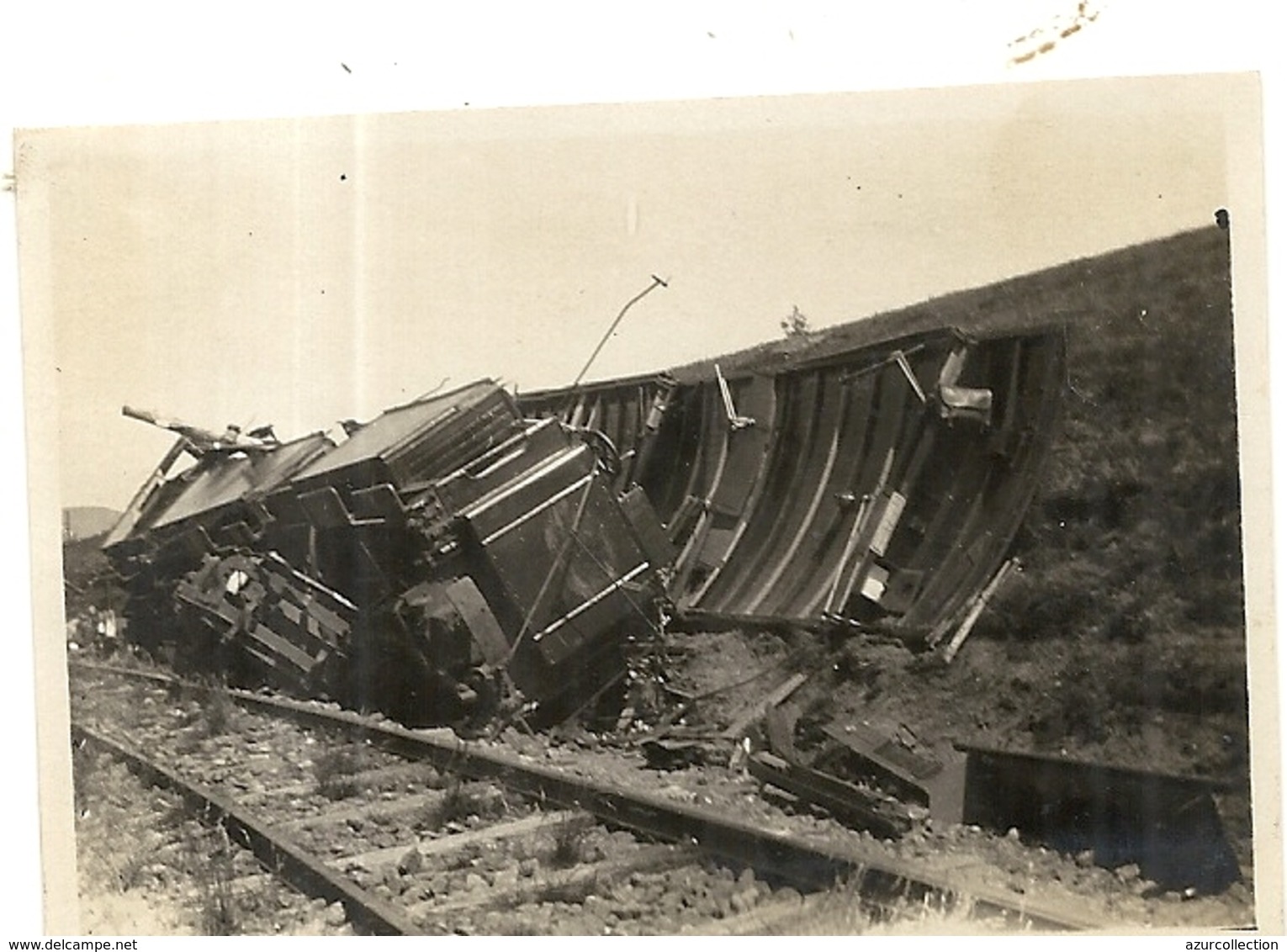 ACCIDENT DU TRAMWAY . HOLNECK SCHLUCHT . 14/07/1923 . RARE - Trains