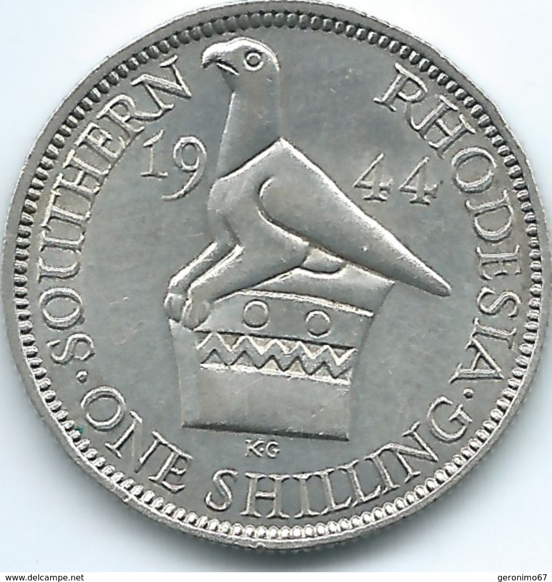 Southern Rhodesia - George VI - 1944 - Shilling - KM18a - AUNC - Rhodesia