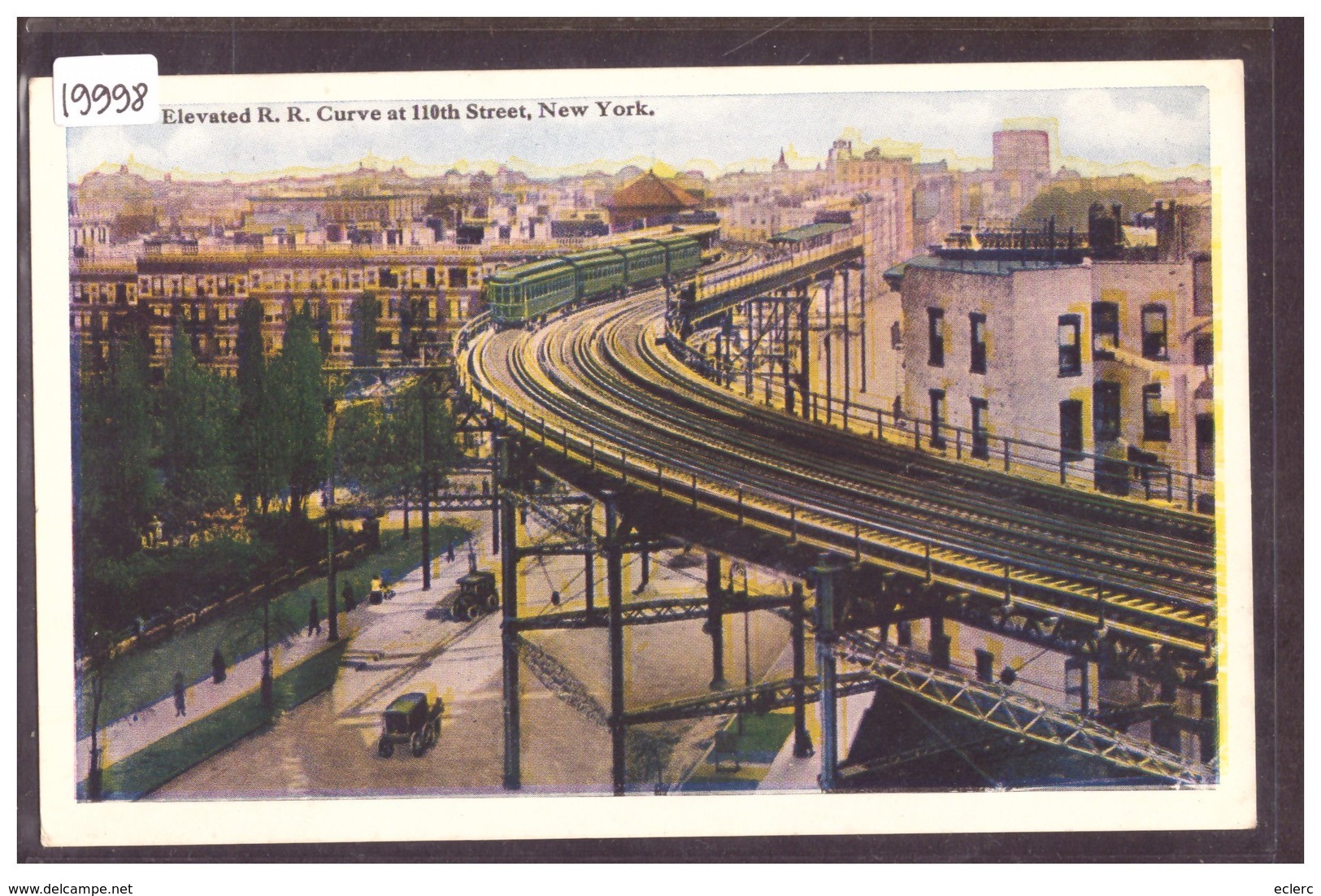 NEW YORK - ELEVATED RAILWAY - TB - Trasporti