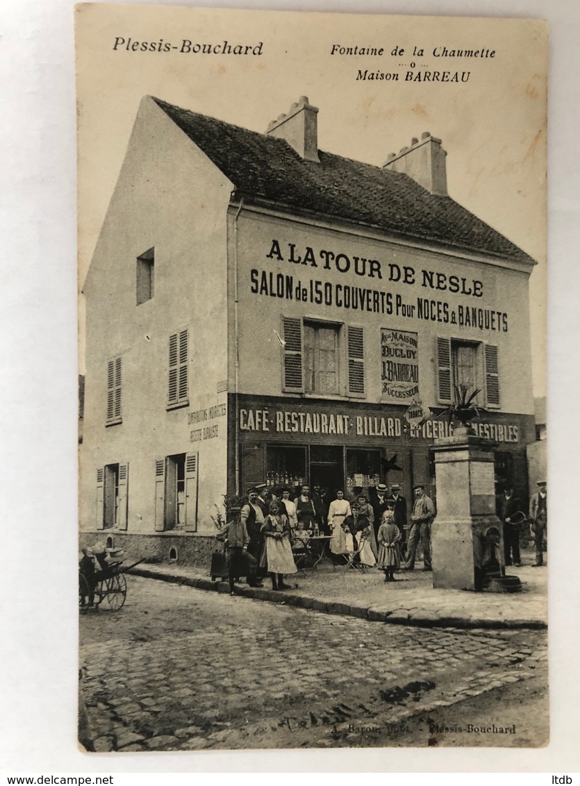 Plessis Bouchard  Maison Barreau  (Indre Et Loire 37) - Le Plessis Bouchard