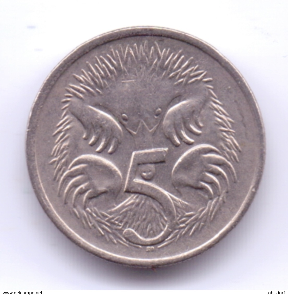 AUSTRALIA 1982: 5 Cents, KM 64 - Cent