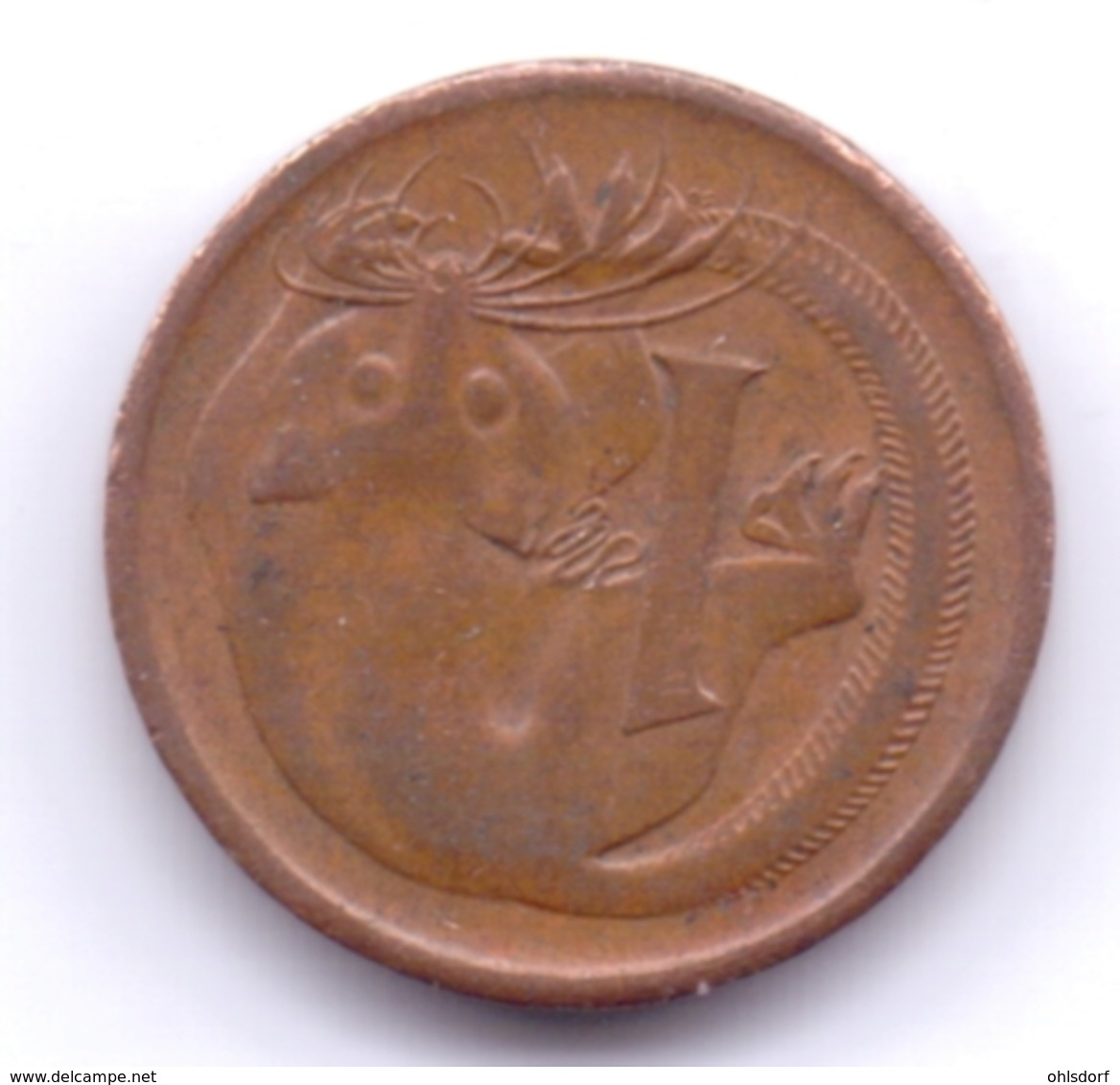 AUSTRALIA 1973: 1 Cent, KM 62 - Cent