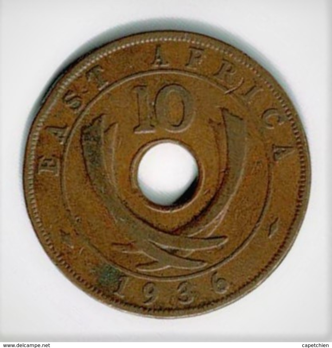 AFRIQUE ORIENTALE BRITANNIQUE / EDOUARD VIII / DIX CENTS 1936 - British Colony