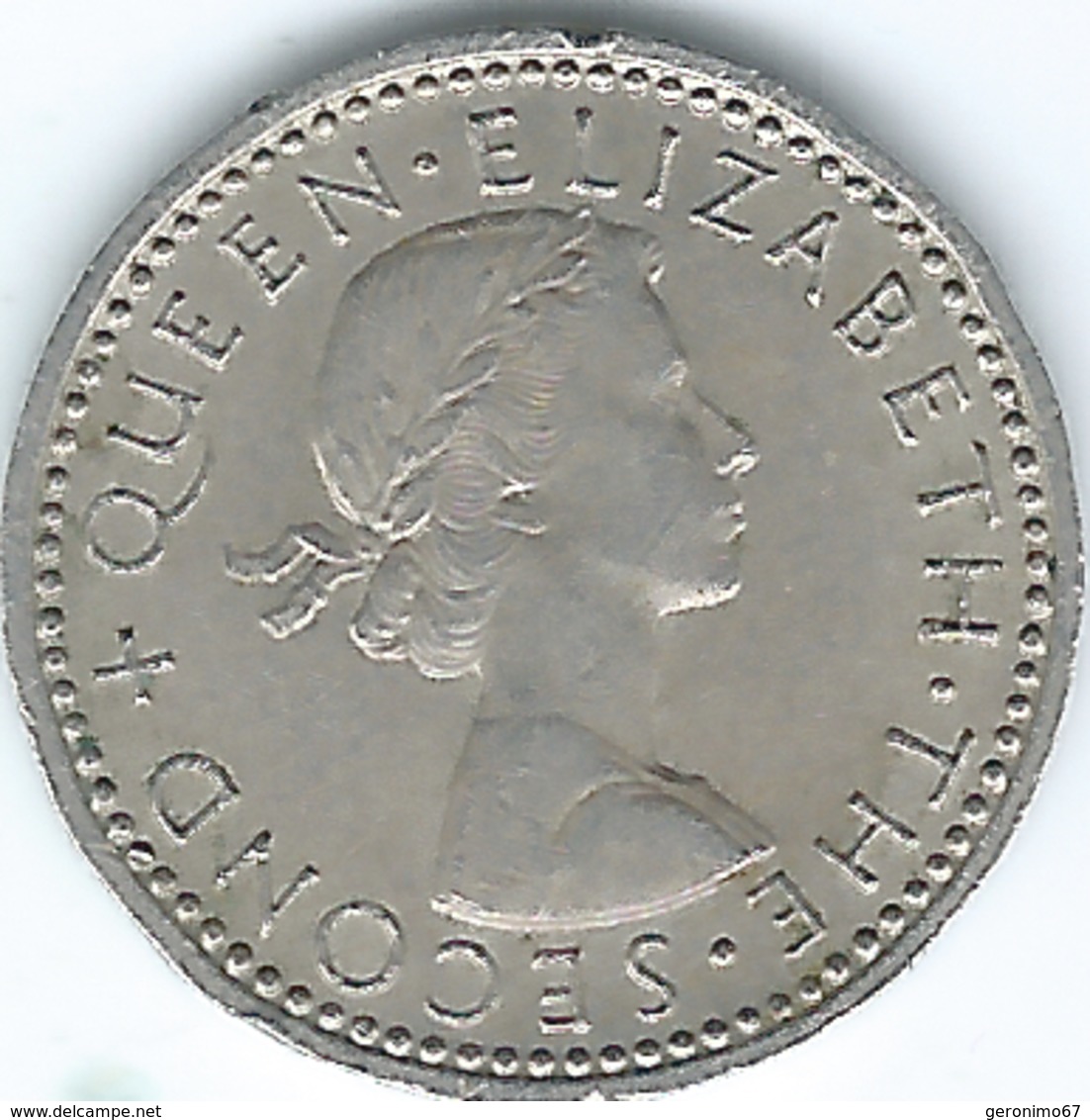 Rhodesia & Nyasaland - 1964 - Elizabeth II - 3 Pence - KM3 - Rhodesia