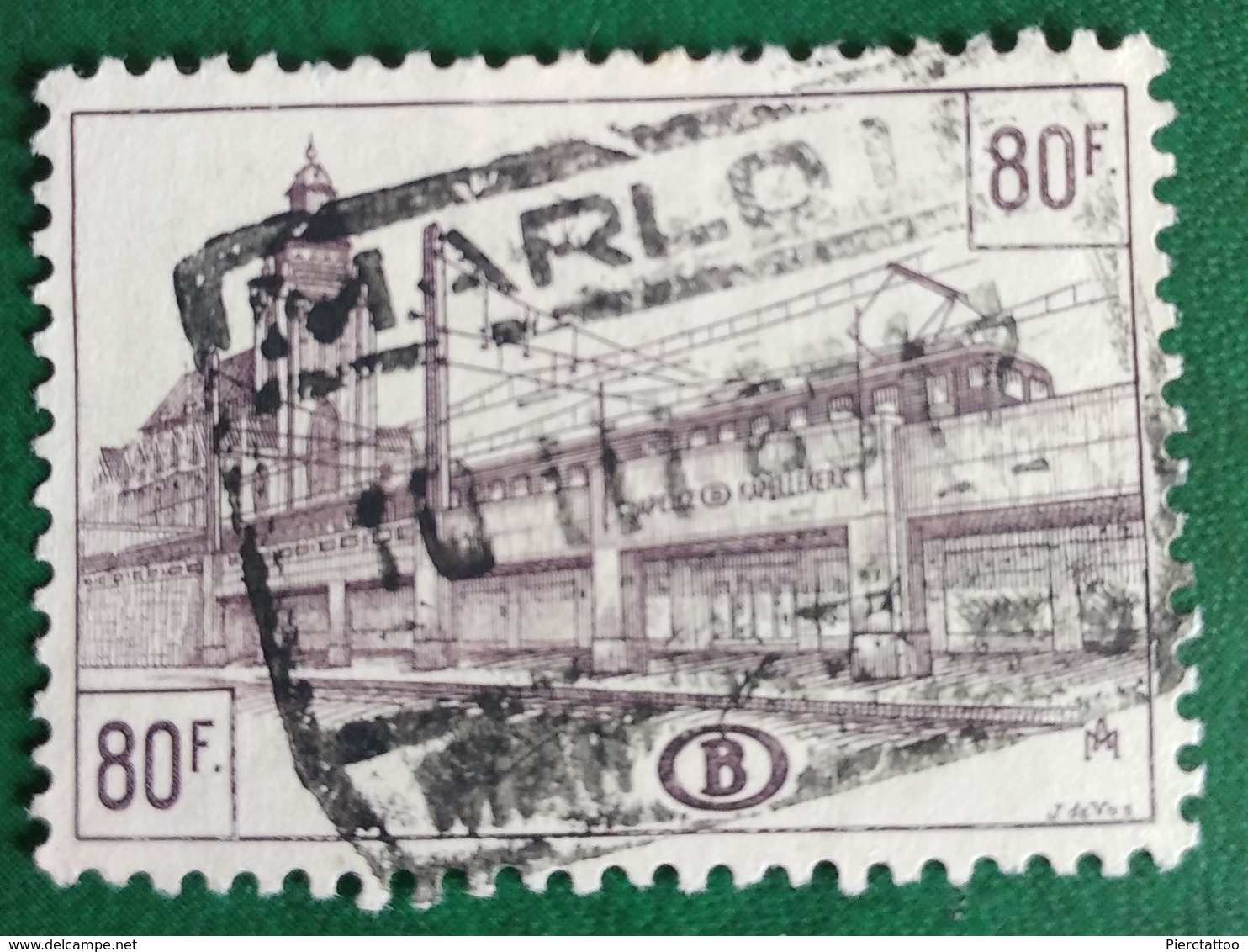 Bruxelles "Station De Tramway" - Belgique - 1953 - YT 353 - Used