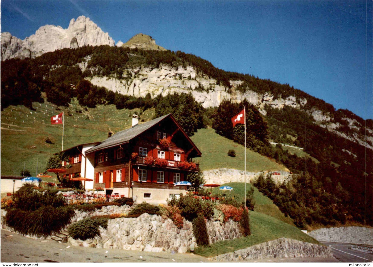 Gasthaus Bergli, Linthal Am Klausenpass (4011) * 5. 10. 1998 - Linthal