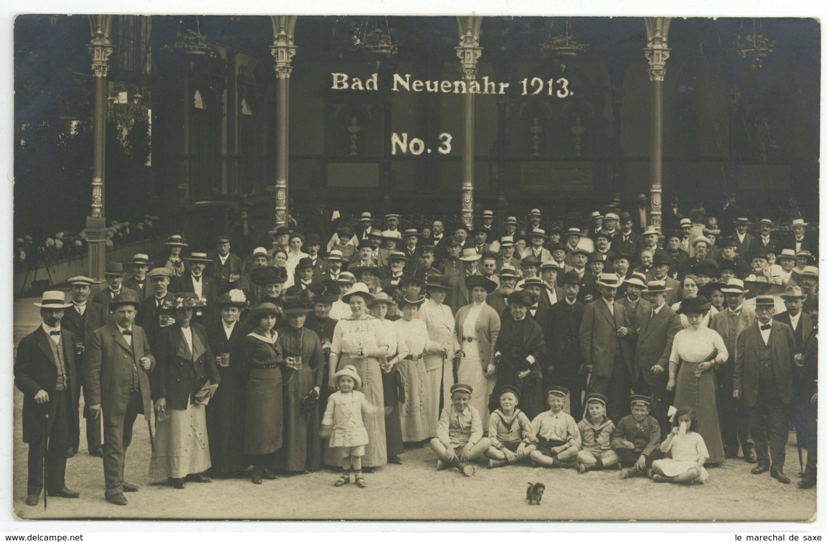 Foto Ansichtskarte 1913 Bad Neuenahr Ahrweiler Leihener Ohligs - Bad Neuenahr-Ahrweiler