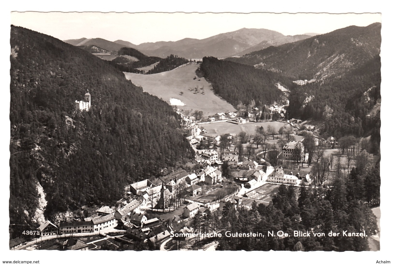 Gutenstein - Blick Von Der Kanzel - Gutenstein