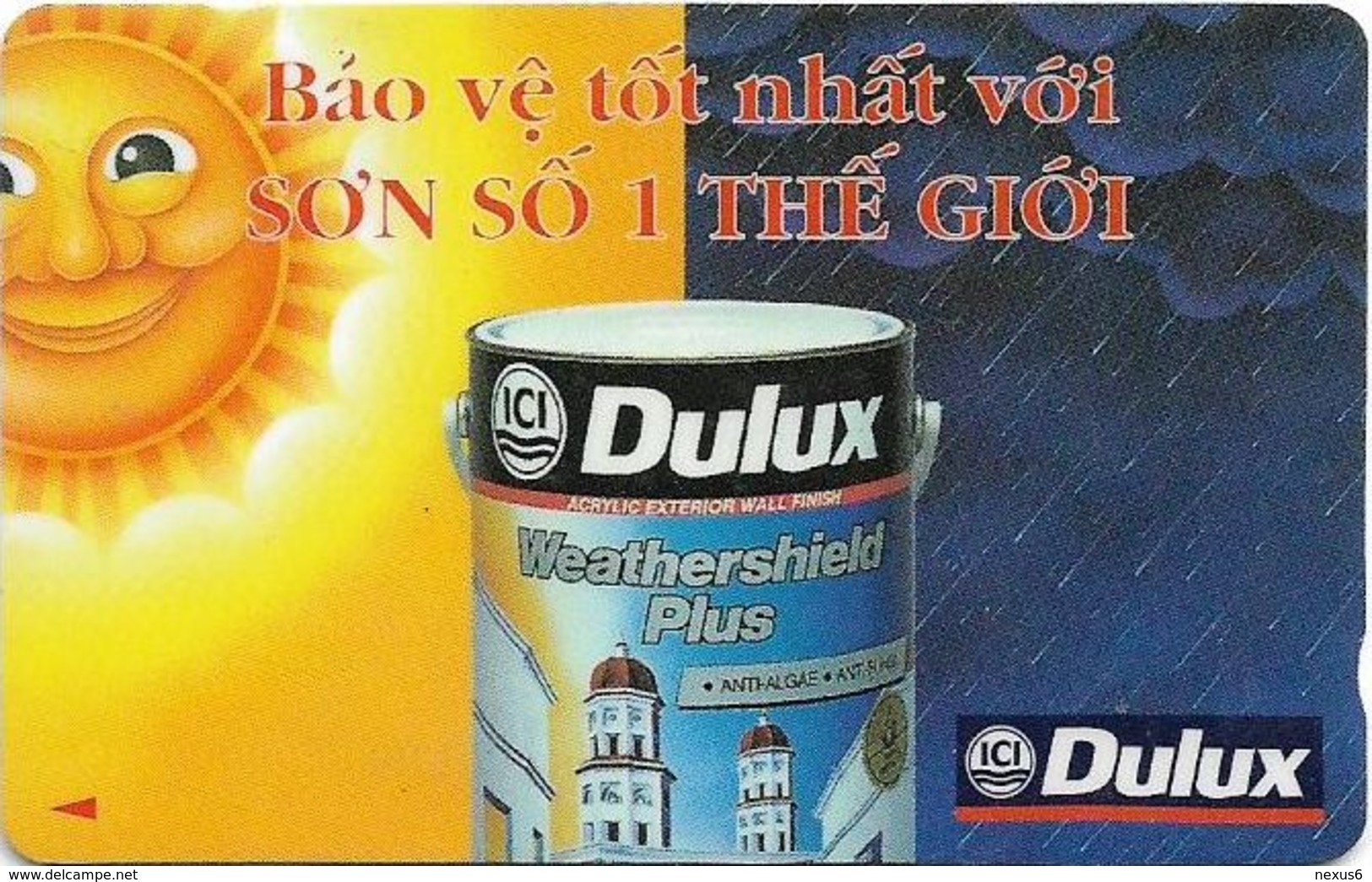 Vietnam - Uniphonekad - Dulux - 8UPVA - Used - Viêt-Nam