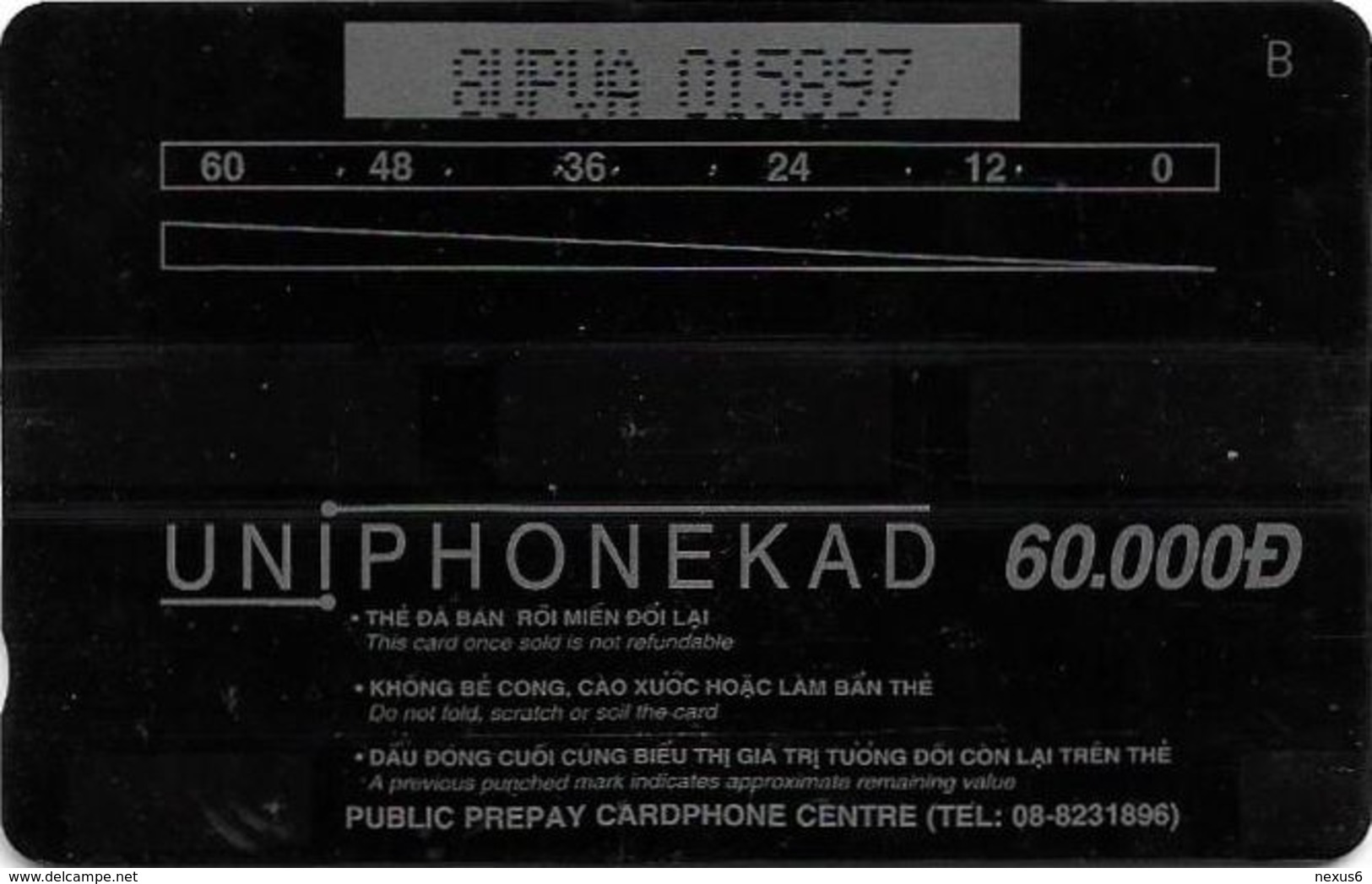 Vietnam - Uniphonekad - Dulux - 8UPVA - Used - Vietnam