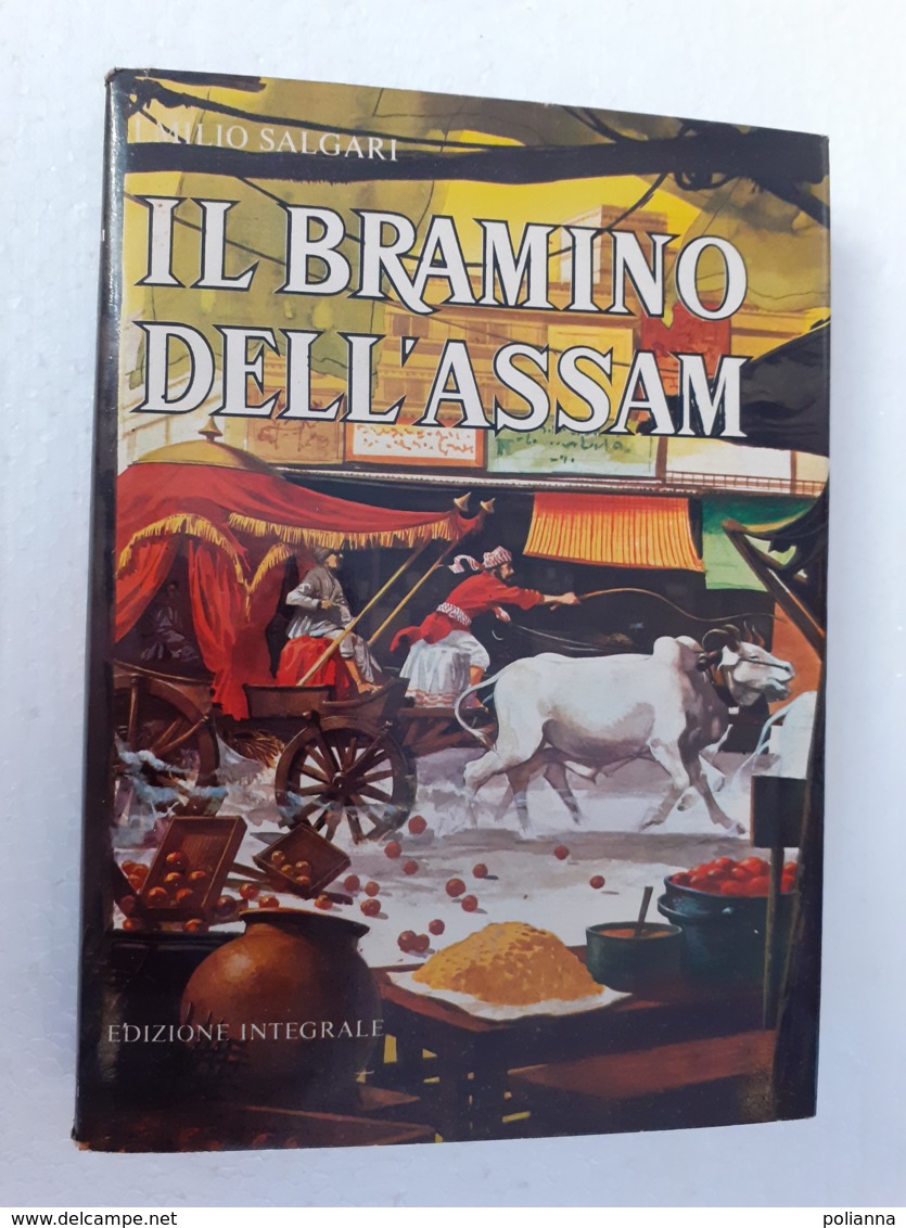 M#0W18 Ciclo Dei Pirati : Emilio Salgari IL BRAMINO DELL'ASSAM A.Vallardi 1973 - Antichi