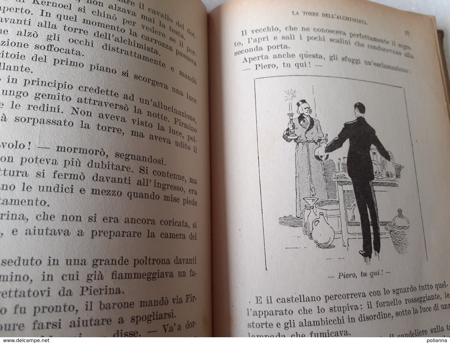 M#0W61 "Biblioteca Dei Miei Ragazzi" : A. De Maillane LA TORRE DELL'ALCHIMISTA Salani Ed.1937 - Anciens