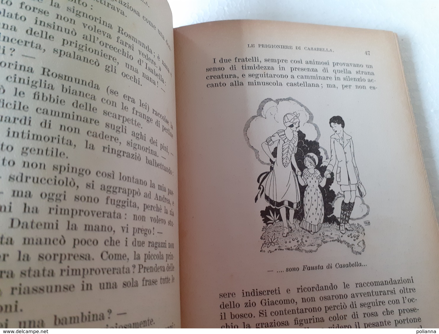 M#0W63 "Biblioteca Dei Miei Ragazzi" : E. De Cys LE PRIGIONIERE DI CASABELLA Salani Ed.1937/Illustrazioni Battigelli? - Old