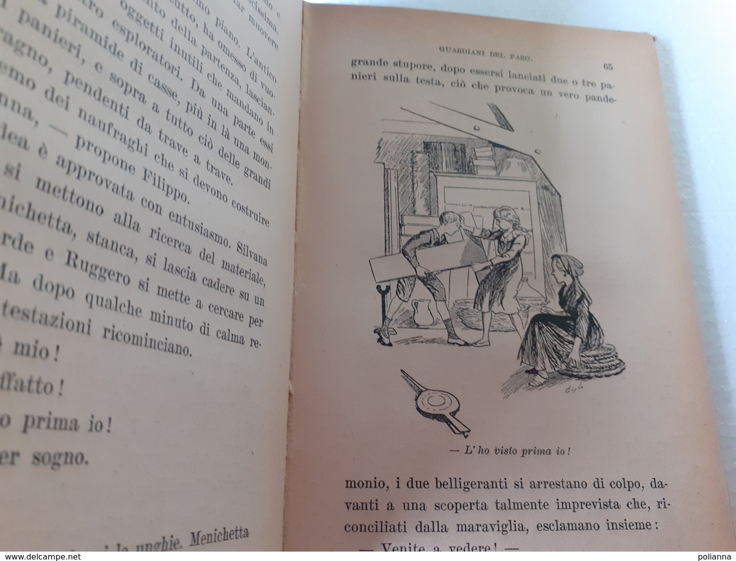 M#0W67 "Biblioteca Dei Miei Ragazzi" : L.De Kerany GUARDIANI DEL FARO Salani Ed.1938 - Antiquariat