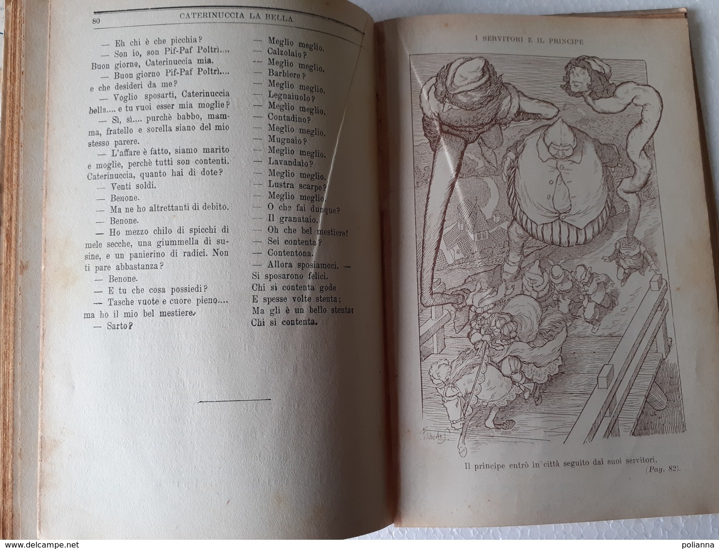 M#0W70 "Capolavori Stranieri Per La Gioventù" : Grimm BIANCANEVE Casa Ed. Bemporad Marzocco 1932/Ill.Scarpelli - Antiquariat